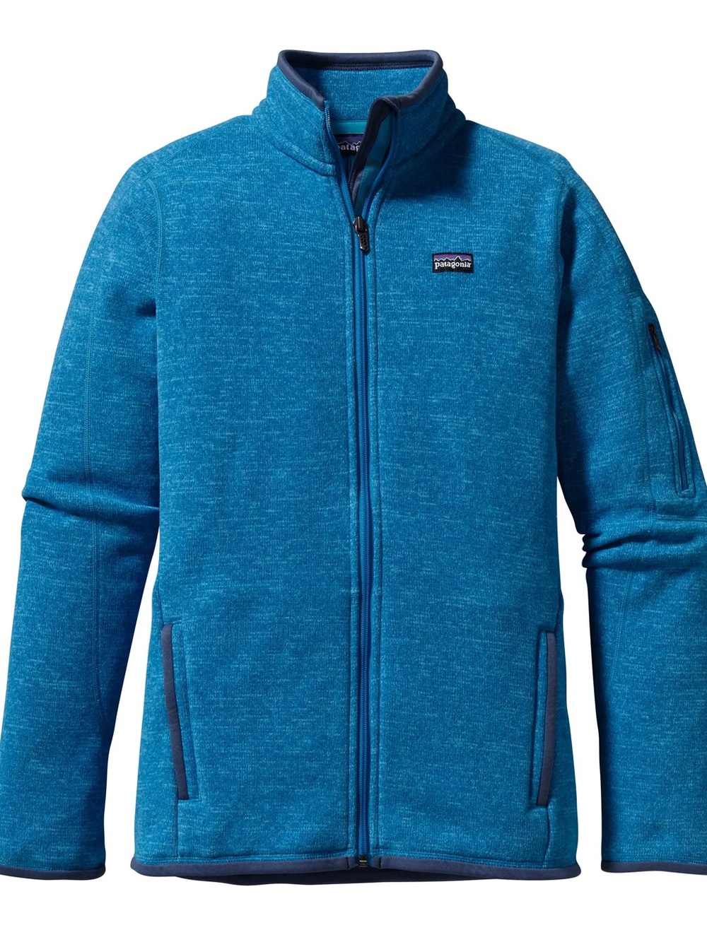 PATAGONIA Womens Better Sweater Full Zip Fleece Hoodie | Lagoon